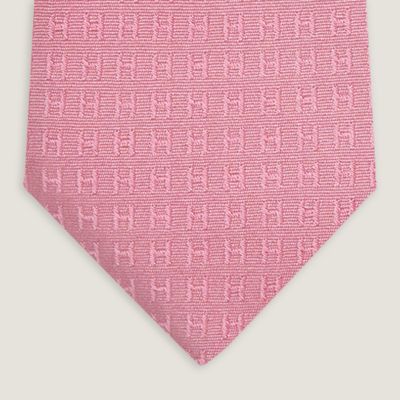 エルメスポケットチーフ、サーモンピンク ピンク - メンズ